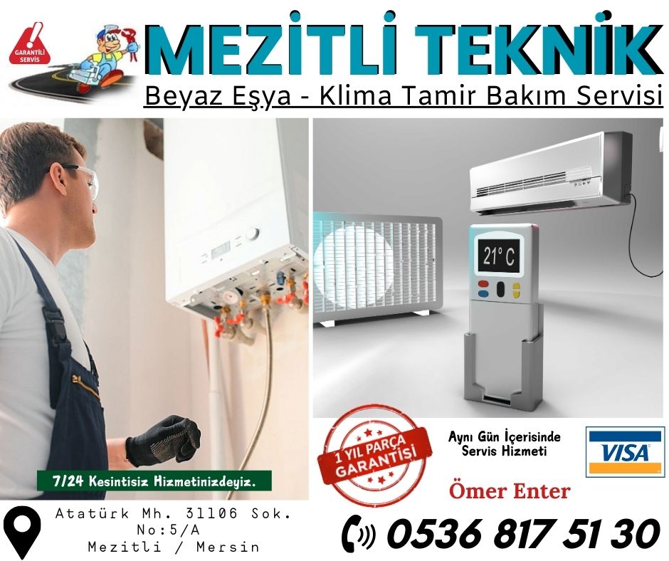 Mezitli Kombi - Klima Servisi